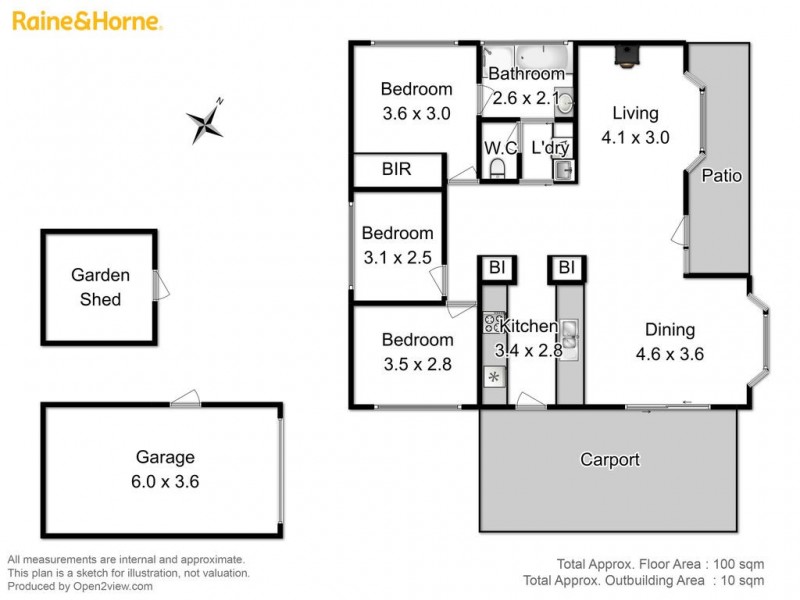 92 Esplanade, Oatlands TAS 7120 Floorplan