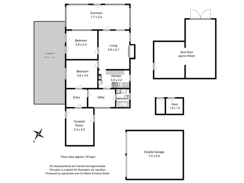 29 Erle Street, Carlton River TAS 7173 Floorplan