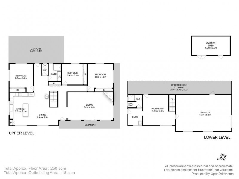 215 Nubeena Road, Koonya TAS 7187 Floorplan