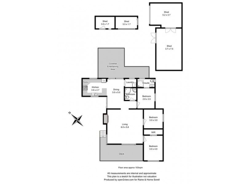 82 Lewisham Scenic Drive, Lewisham TAS 7173 Floorplan