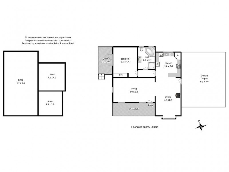 55 Homewood Drive, Carlton River TAS 7173 Floorplan