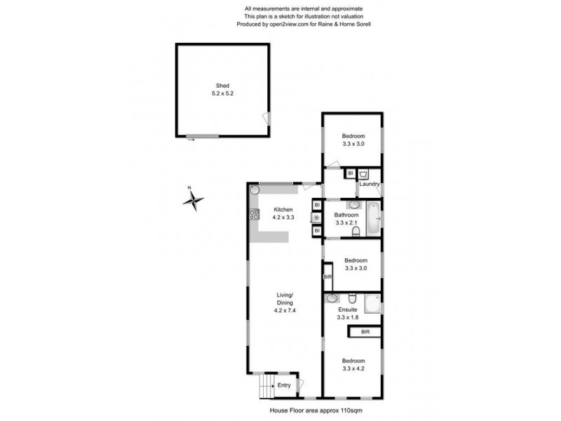 6 Esplanade, Primrose Sands TAS 7173 Floorplan