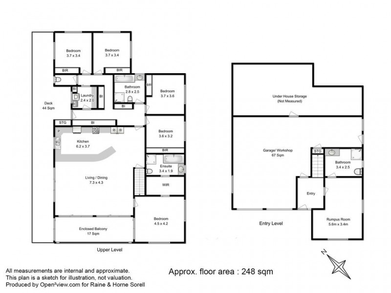 10 Erica Place, Oakdowns TAS 7019 Floorplan