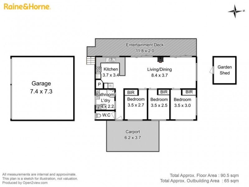 15 Eagle View Road, Nubeena TAS 7184 Floorplan