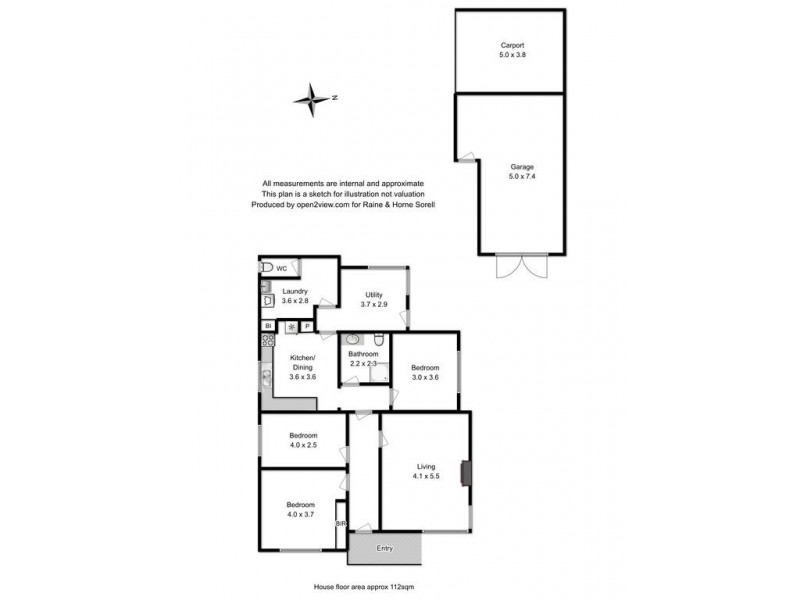 25 Parsonage Place, Sorell TAS 7172 Floorplan