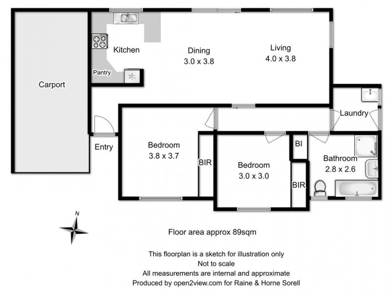 Unit 4, 9-11 Dodges Court, Sorell TAS 7172 Floorplan