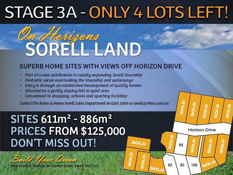 Lot 106 On Horizons, Sorell TAS 7172