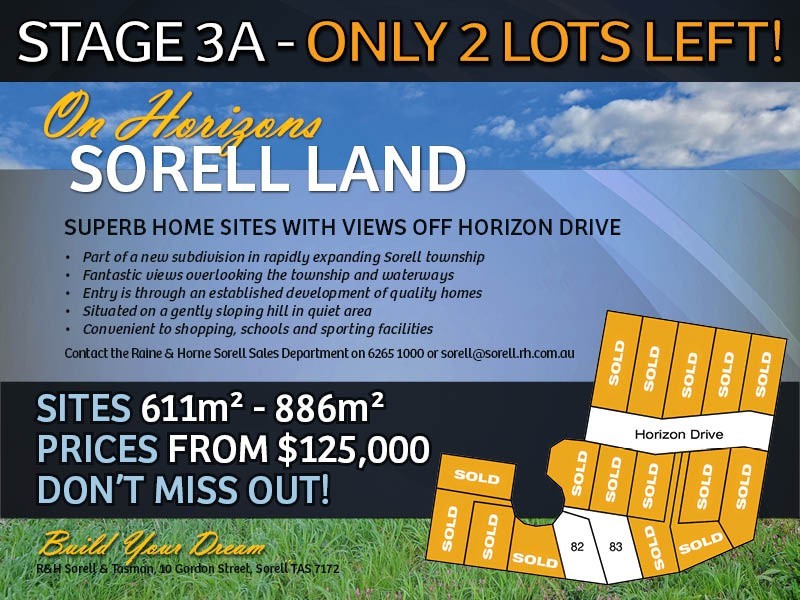 Lot 82 On Horizons, Sorell TAS 7172