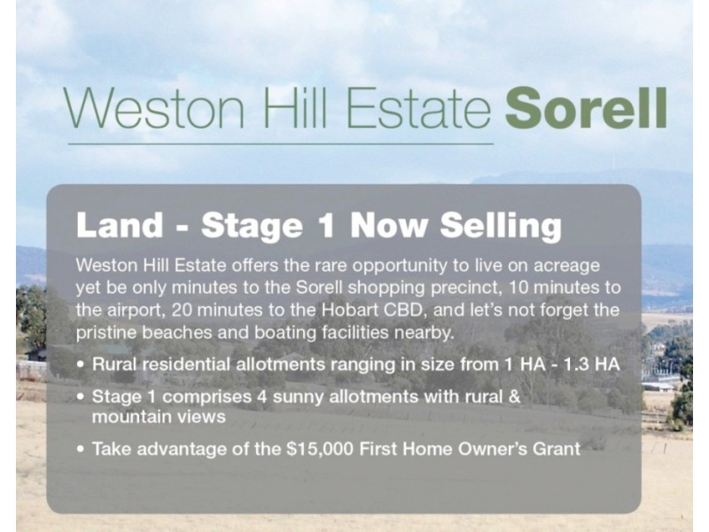 Lot 20 Valley View Close, Sorell TAS 7172