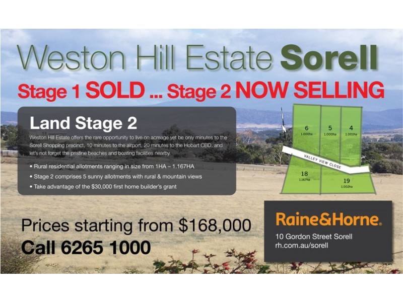 Lot 6 Valley View Close, Sorell TAS 7172