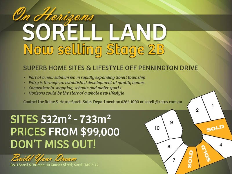 Lot 8 On Horizons, Sorell TAS 7172