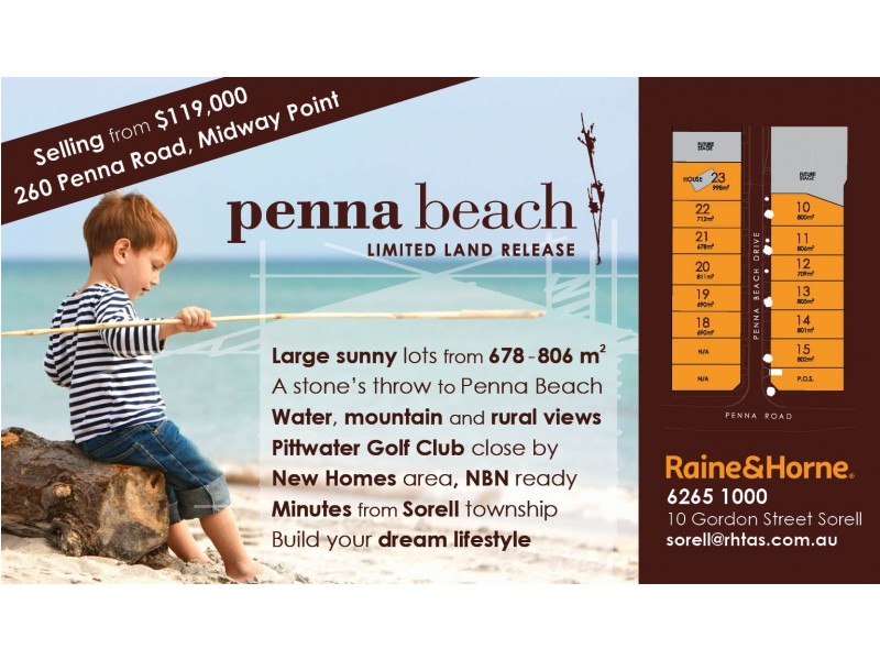 Lot 12, 260 Penna Road, Midway Point TAS 7171