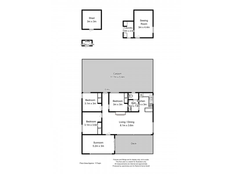 36 Penzance Road, Eaglehawk Neck TAS 7179 Floorplan