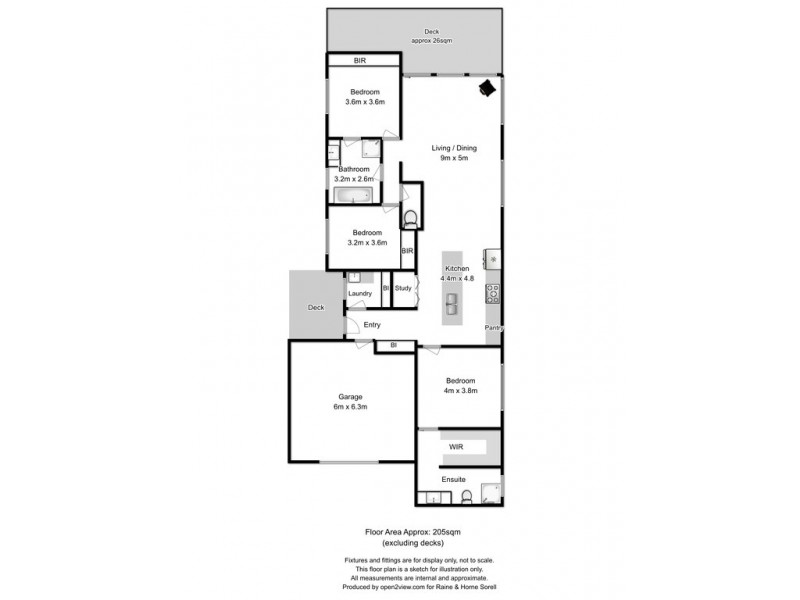 1B Alexander Court, Lewisham TAS 7173 Floorplan