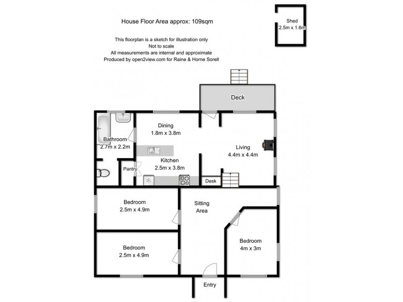 105 Lewisham Scenic Drive, Lewisham TAS 7173 Floorplan