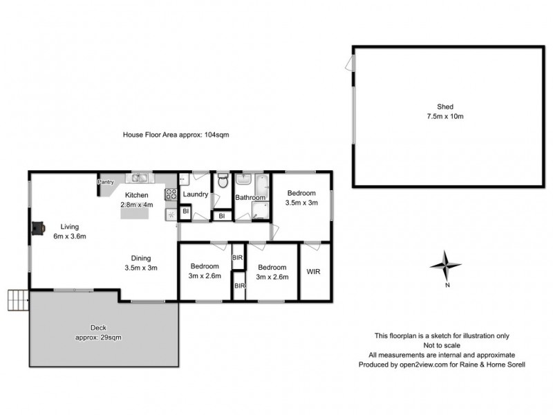 20 Kormos Drive, Nubeena TAS 7184 Floorplan