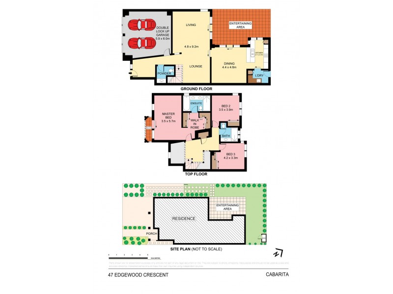 47 Edgewood Crescent, Cabarita NSW 2137 Floorplan