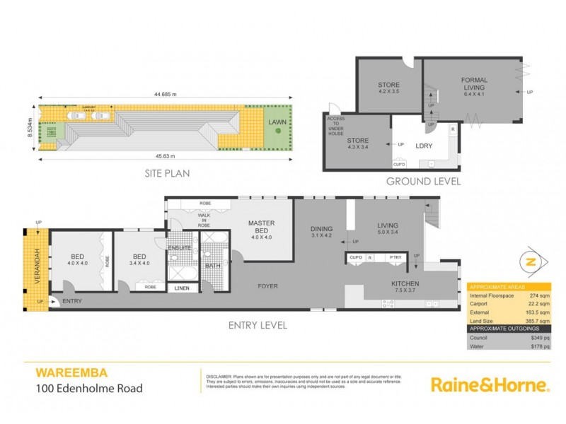 100 Edenholme Road, Wareemba NSW 2046 Floorplan