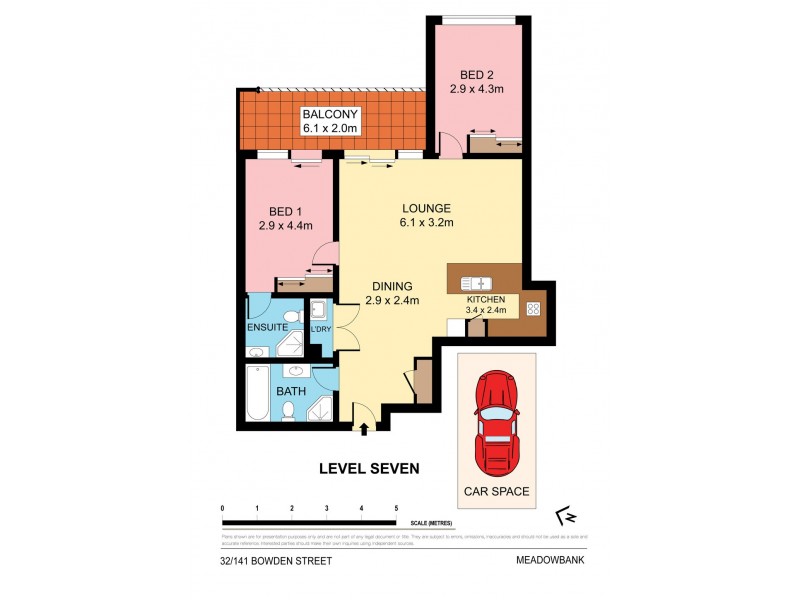 32/141 Bowden Street, Meadowbank NSW 2114 Floorplan