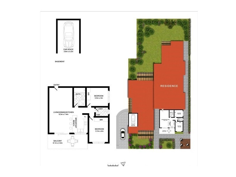 20/38-40 Meryla Street, Burwood NSW 2134 Floorplan