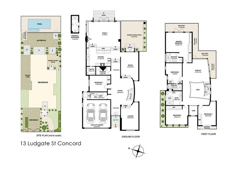 13 Ludgate Street, Concord NSW 2137 Floorplan