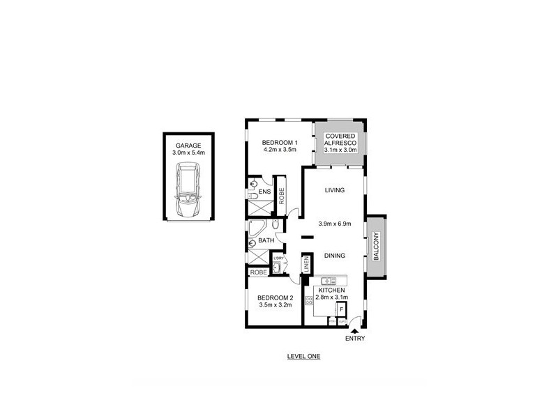 201/4 The Piazza, Wentworth Point NSW 2127 Floorplan