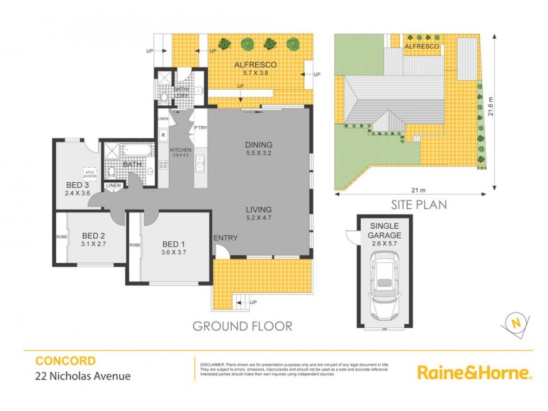 22 Nicholas Avenue, Concord NSW 2137 Floorplan