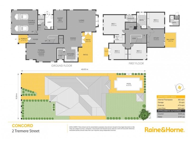 2 Tremere Street, Concord NSW 2137 Floorplan