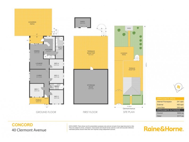 40 Clermont Avenue, Concord NSW 2137 Floorplan