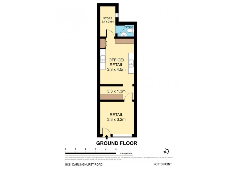 15/1-21 Darlinghurst Road, Potts Point NSW 2011 Floorplan