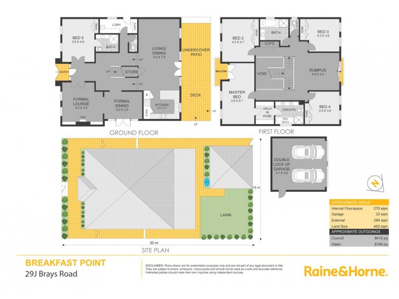 29J Brays Road, Breakfast Point NSW 2137 Floorplan