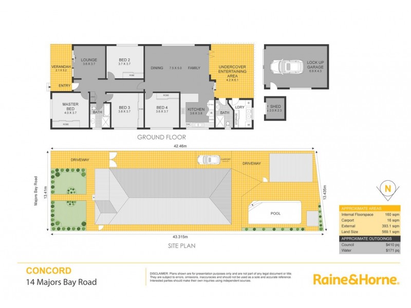 14 Majors Bay Road, Concord NSW 2137 Floorplan