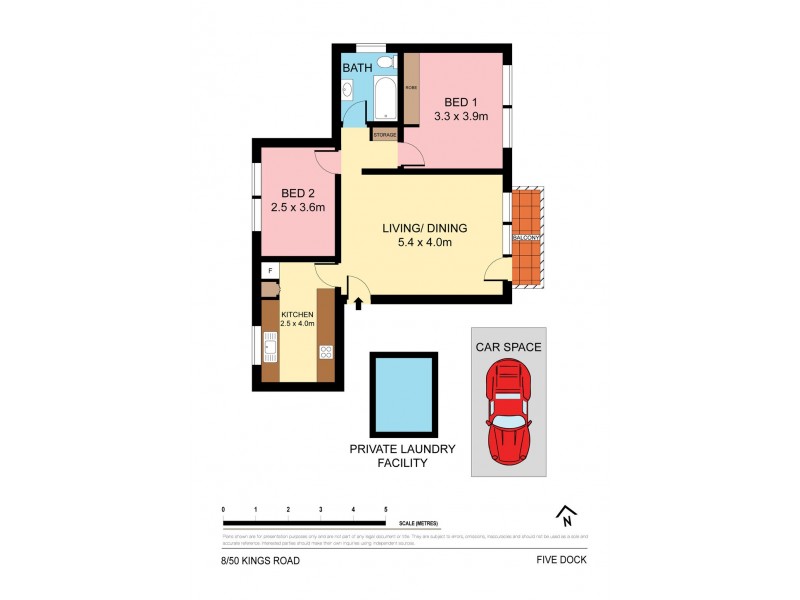 8/50 KINGS RD, Five Dock NSW 2046