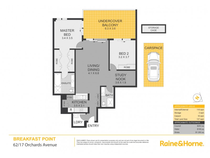 62/17 Orchards Avenue, Breakfast Point NSW 2137 Floorplan