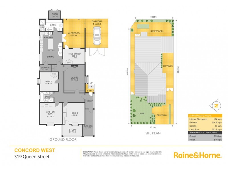 319 Queen Street, Concord West NSW 2138 Floorplan