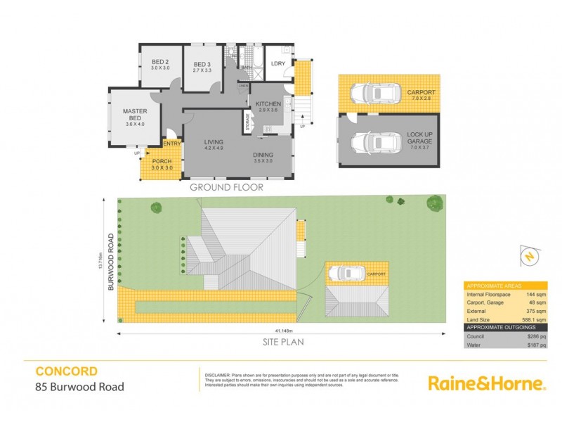 85 Burwood Road, Concord NSW 2137 Floorplan