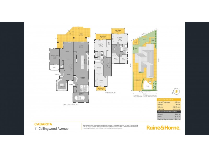 11a Collingwood Avenue, Cabarita NSW 2137 Floorplan