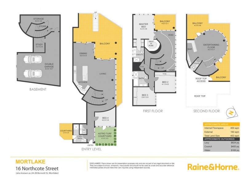 16 Northcote Street, Mortlake NSW 2137 Floorplan