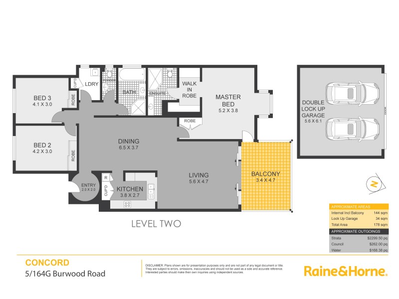 5/164G Burwood Road, Concord NSW 2137 Floorplan