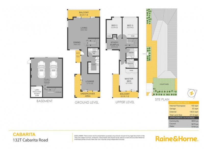 132T Cabarita Road, Cabarita NSW 2137 Floorplan