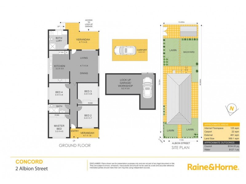 2 Albion Street, Concord NSW 2137 Floorplan