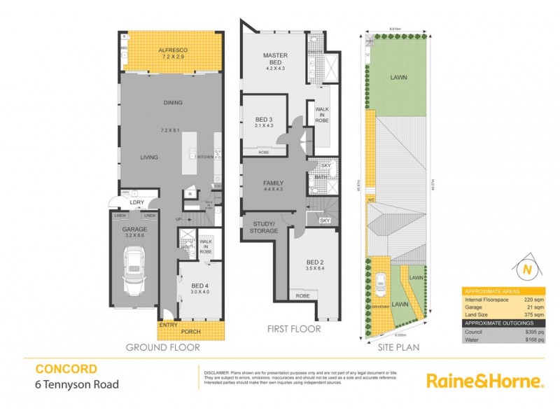 6 Tennyson Road, Concord NSW 2137 Floorplan