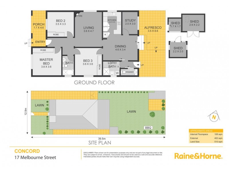17 Melbourne Street, Concord NSW 2137 Floorplan