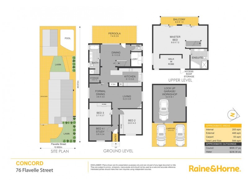 76 Flavelle Street, Concord NSW 2137 Floorplan