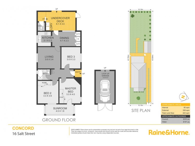 16 Salt Street, Concord NSW 2137 Floorplan