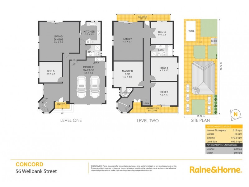 56 Wellbank Street, Concord NSW 2137 Floorplan