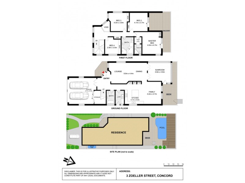 3 Zoeller Street, Concord NSW 2137 Floorplan
