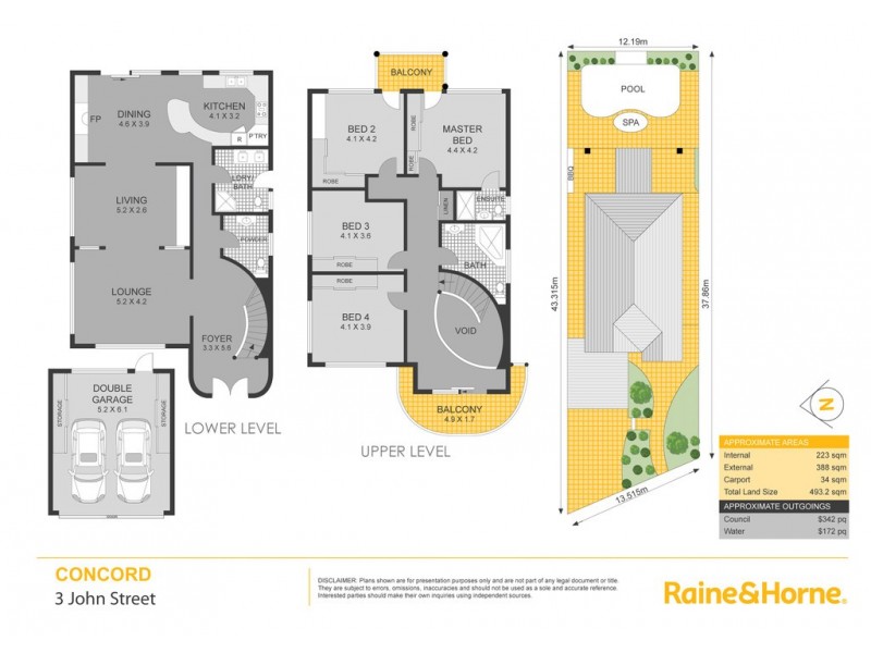 3 John Street, Concord NSW 2137 Floorplan