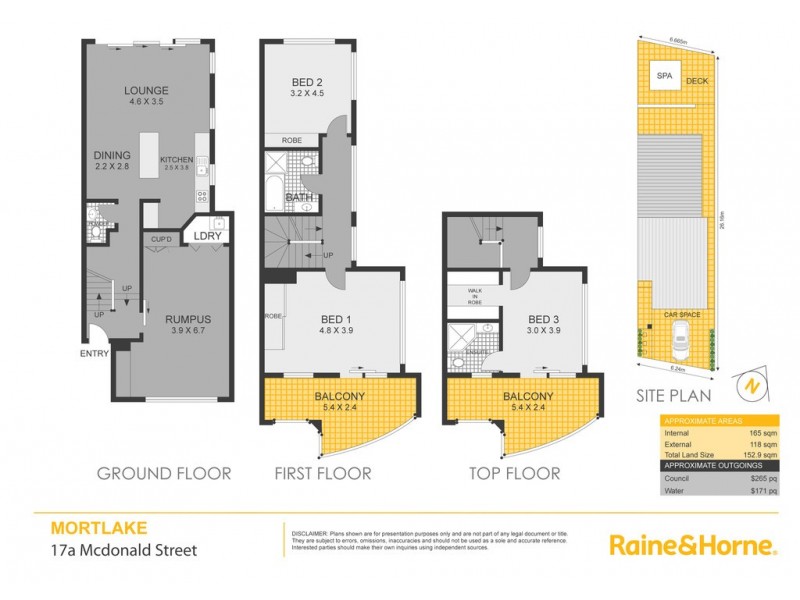 17a McDonald Street, Mortlake NSW 2137 Floorplan