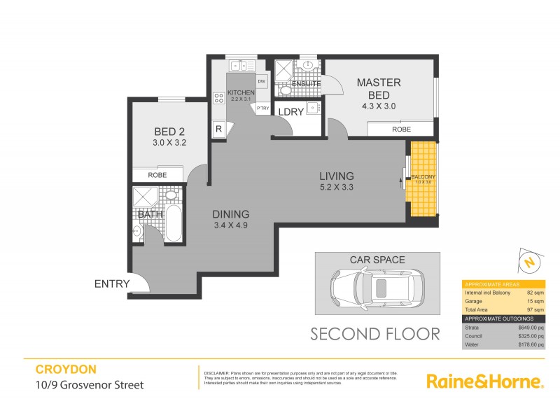 10/9-11 Grosvenor Street, Croydon NSW 2132 Floorplan